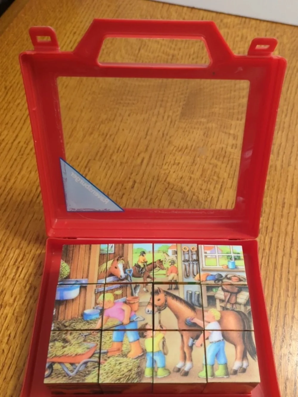 Ravensburger 12 Piece Block Puzzle & Carrying Case - (6 Puzzles in 1)